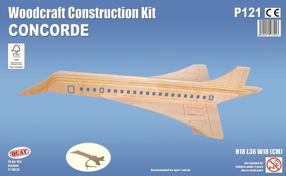 Quay Concorde Woodcraft Kit di Costruzione FSC